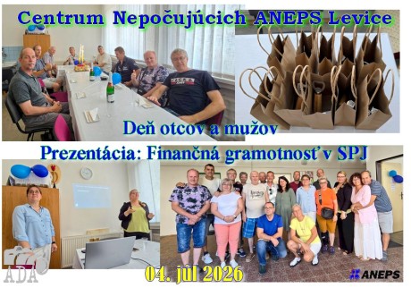 Deň otcov a mužov; Finančná gramotnosť; 04.07.2026