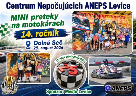 Motokáry, 14. ročník, 29.08.2026