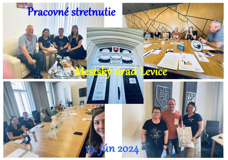 Pracovné stretnutie, MsÚ Levice 19.06.2024