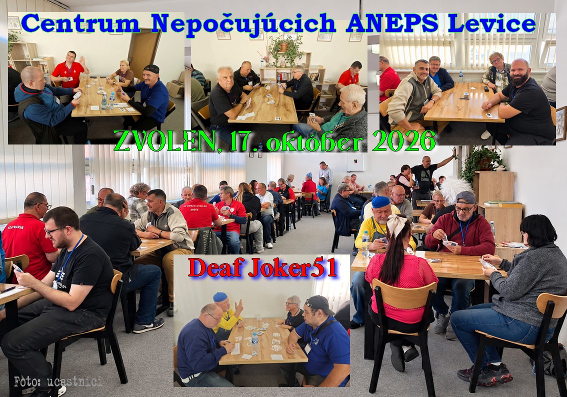 Deaf Joker51, Zvolen 17.10.2026